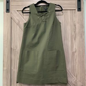 Army Green Shift Dress